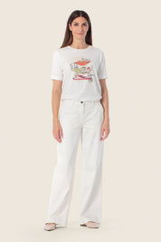 Bedrucktes T-Shirt mit Sommermotiv