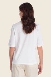 T-Shirt aus Baumwollmischgewebe mit „Sunshine“-Aufdruck