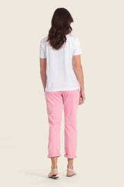 Baumwoll-T-Shirt mit Blumenmuster