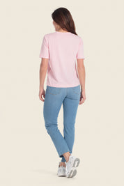 Bedrucktes T-Shirt mit Sommer-Slogan