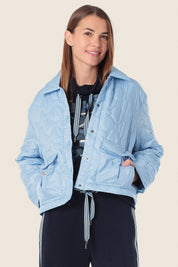 Steppjacke Rautenmuster & Druckknöpfe von GERRY WEBER