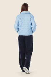 Steppjacke Rautenmuster & Druckknöpfe von GERRY WEBER