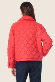 Steppjacke Rautenmuster & Druckknöpfe von GERRY WEBER