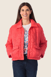 Steppjacke Rautenmuster & Druckknöpfe von GERRY WEBER