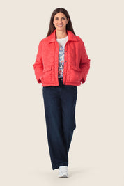 Steppjacke Rautenmuster & Druckknöpfe von GERRY WEBER