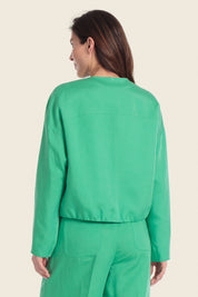 Bomberjacke aus Tencel-Leinen