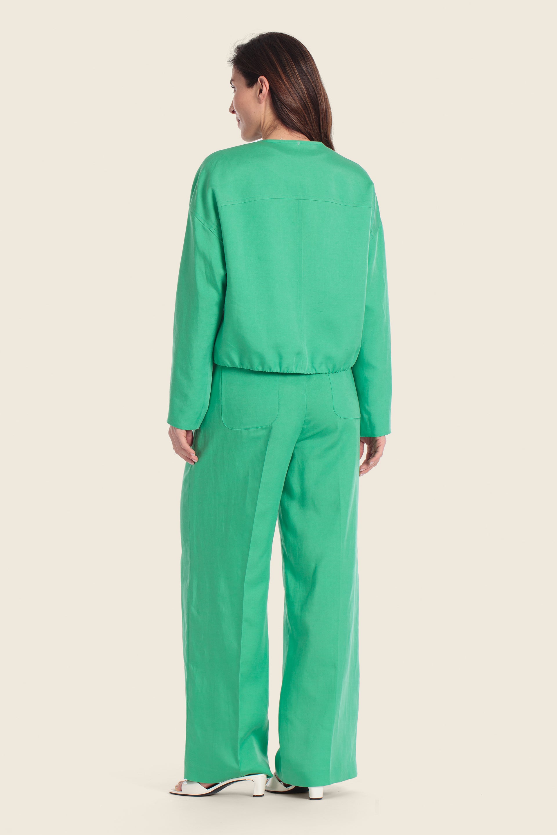 Bomberjacke aus Tencel-Leinen