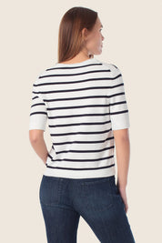 Pullover mit Streifen und Pailletten von GERRY WEBER