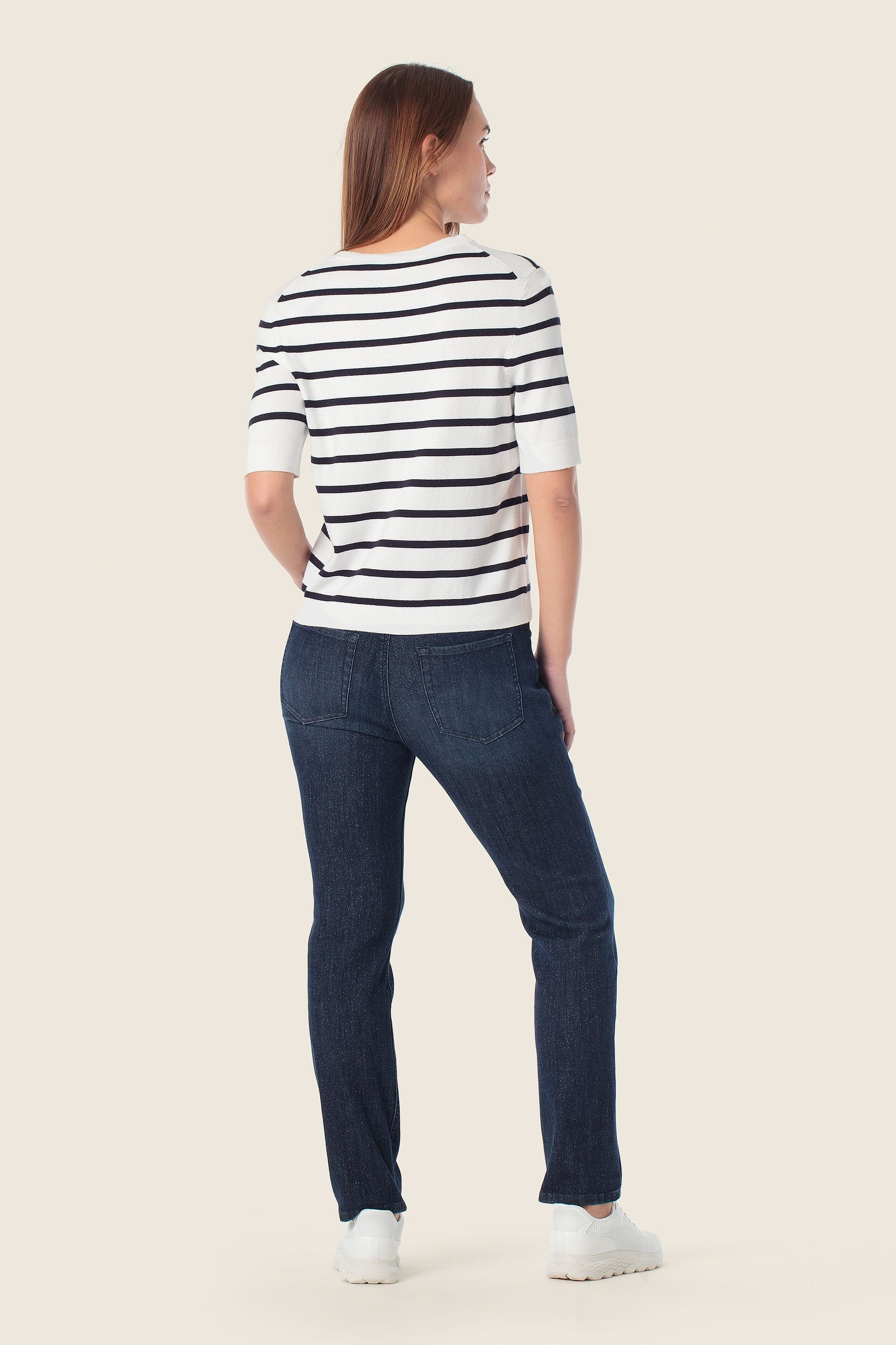 Pullover mit Streifen und Pailletten von GERRY WEBER