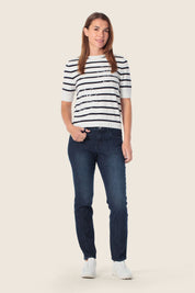 Pullover mit Streifen und Pailletten von GERRY WEBER