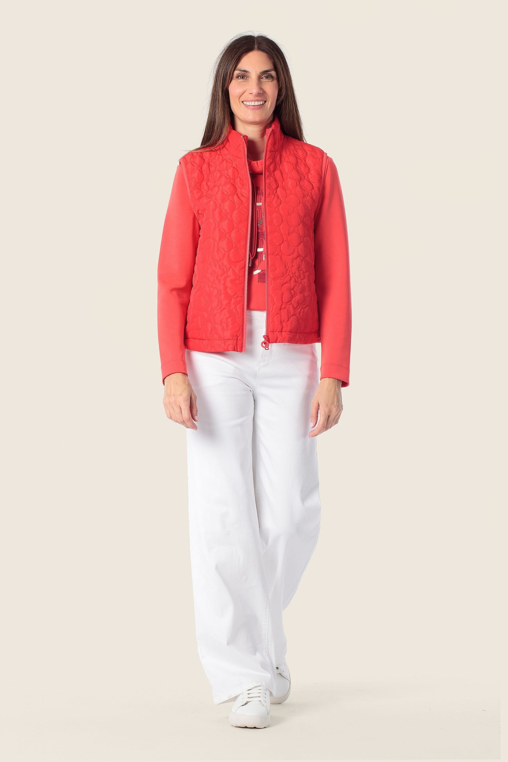 Steppweste mit Rundquiltmuster von GERRY WEBER