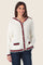 Strickjacke mit Streifen & Kapuze von GERRY WEBER