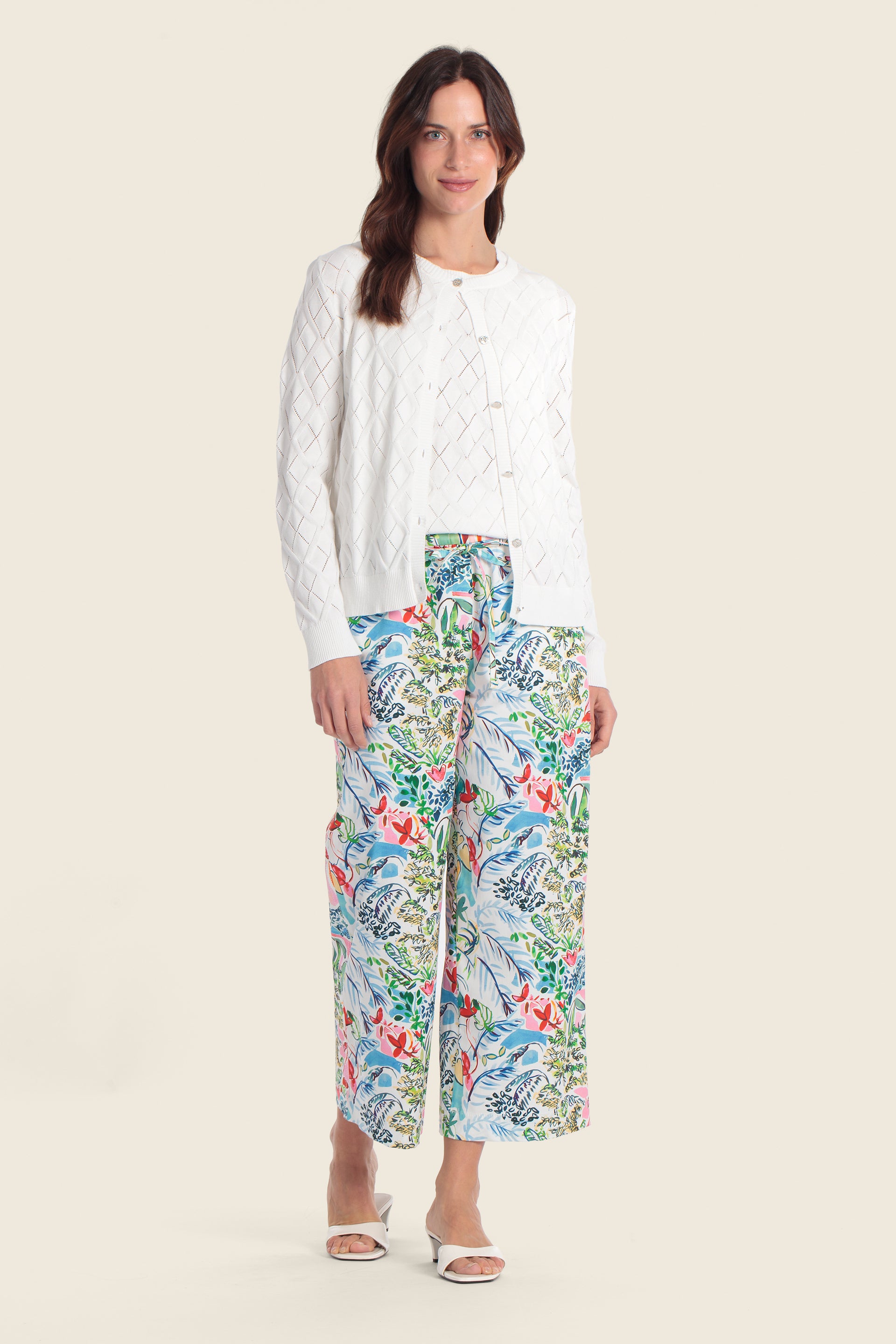 Leichte, offene Strickjacke