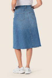 Jeansrock mit Stretchanteil