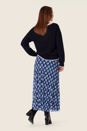 Plissierter Rock mit Druck von GERRY WEBER