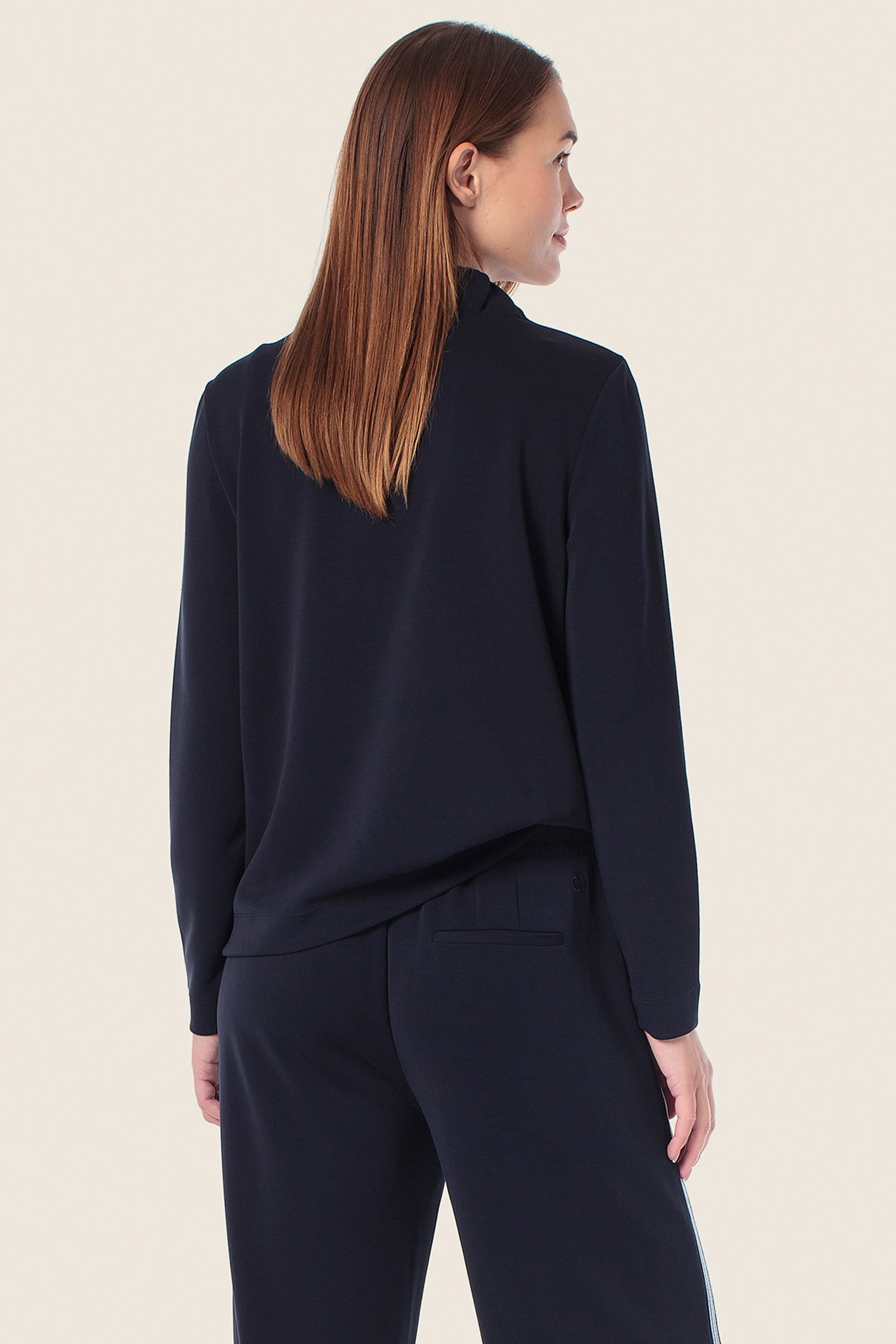 Hoodie Grafik Print mit Kapuze