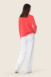 Hoodie Grafik Print mit Kapuze