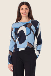 BEDRUCKTER PULLOVER