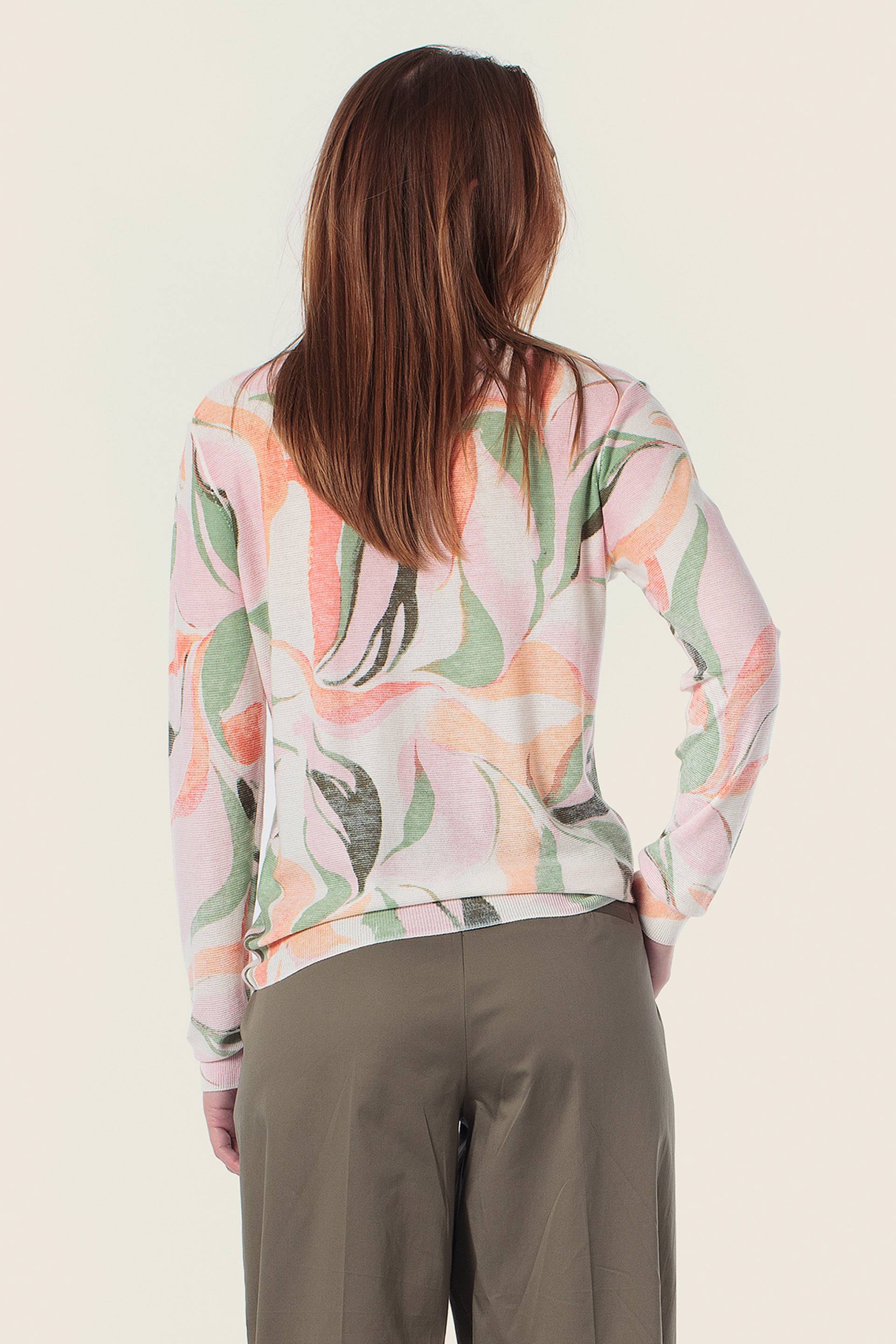 Sweatshirt mit Muster in Frühlingsfarben von GERRY WEBER