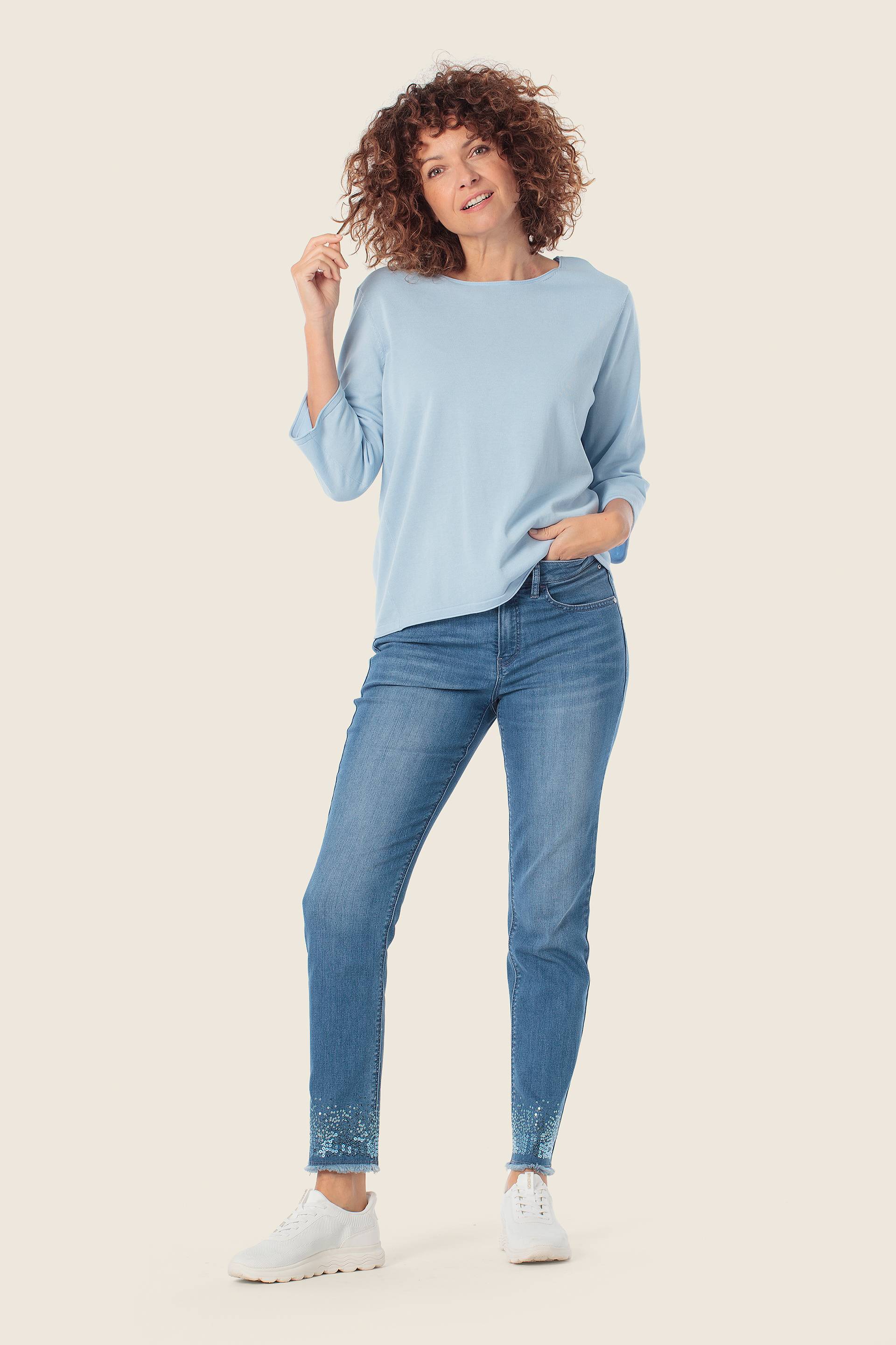 Lockeres Shirt mit langen Ärmeln von GERRY WEBER