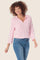 Sweatshirt mit V-Ausschnitt und Kragen von GERRY WEBER