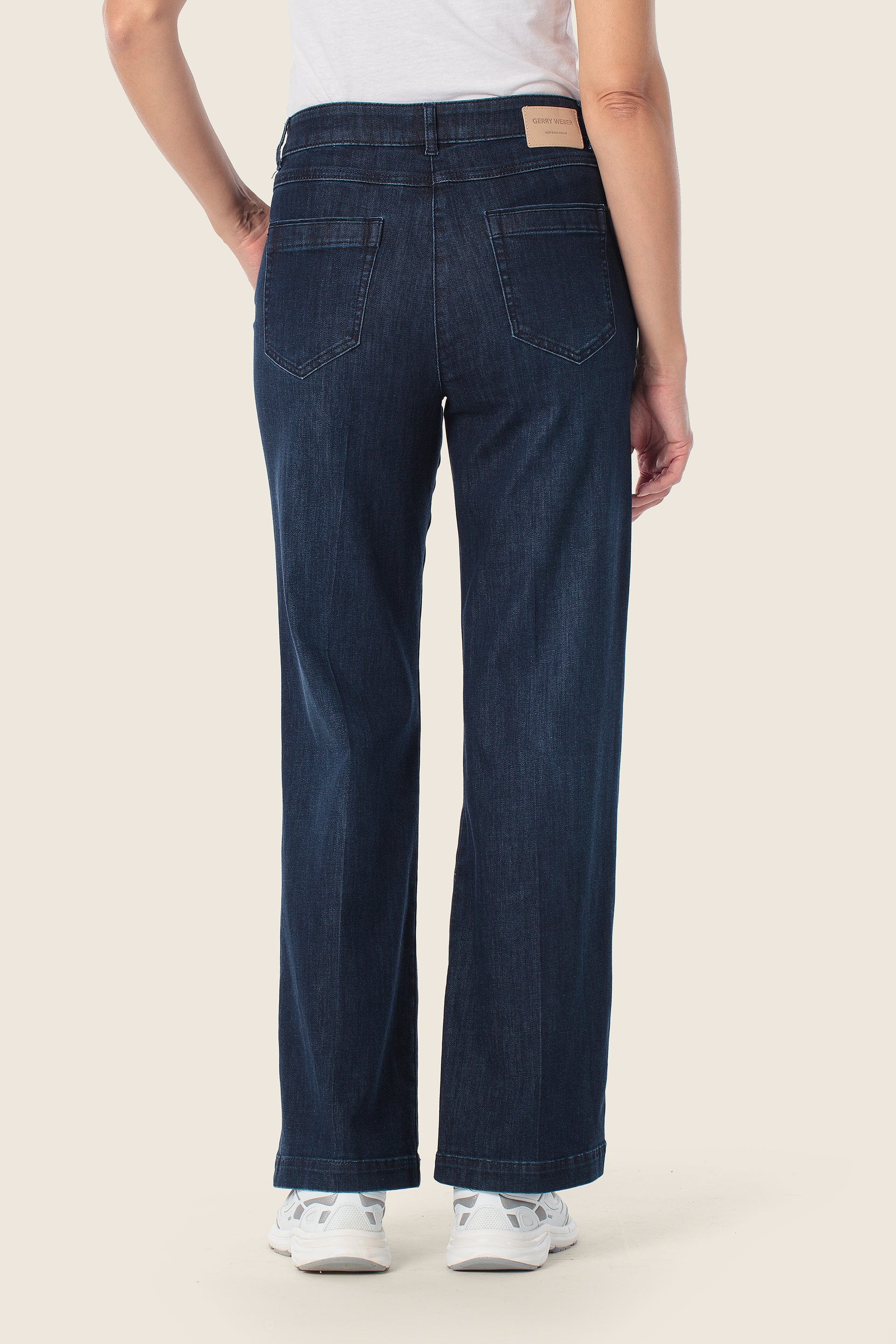 Wide Leg Jeans aus Baumwolle von GERRY WEBER