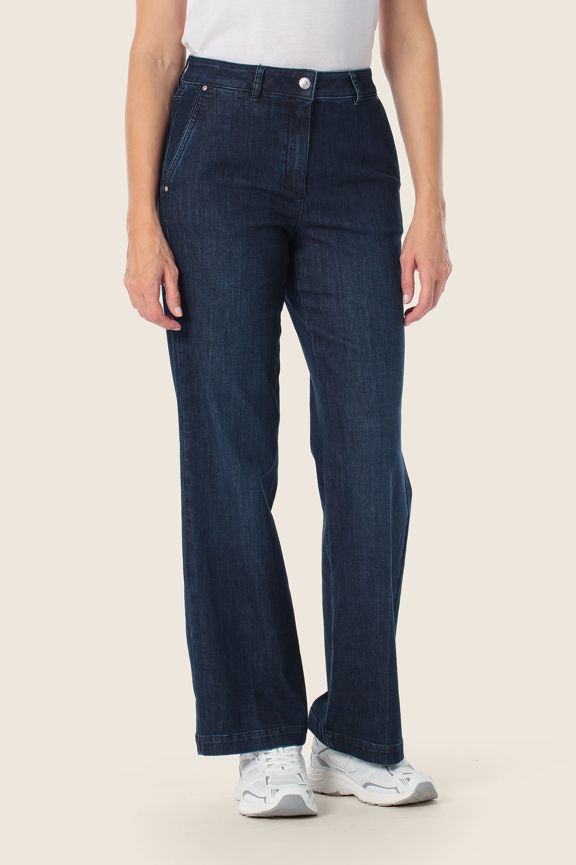 Wide Leg Jeans aus Baumwolle von GERRY WEBER