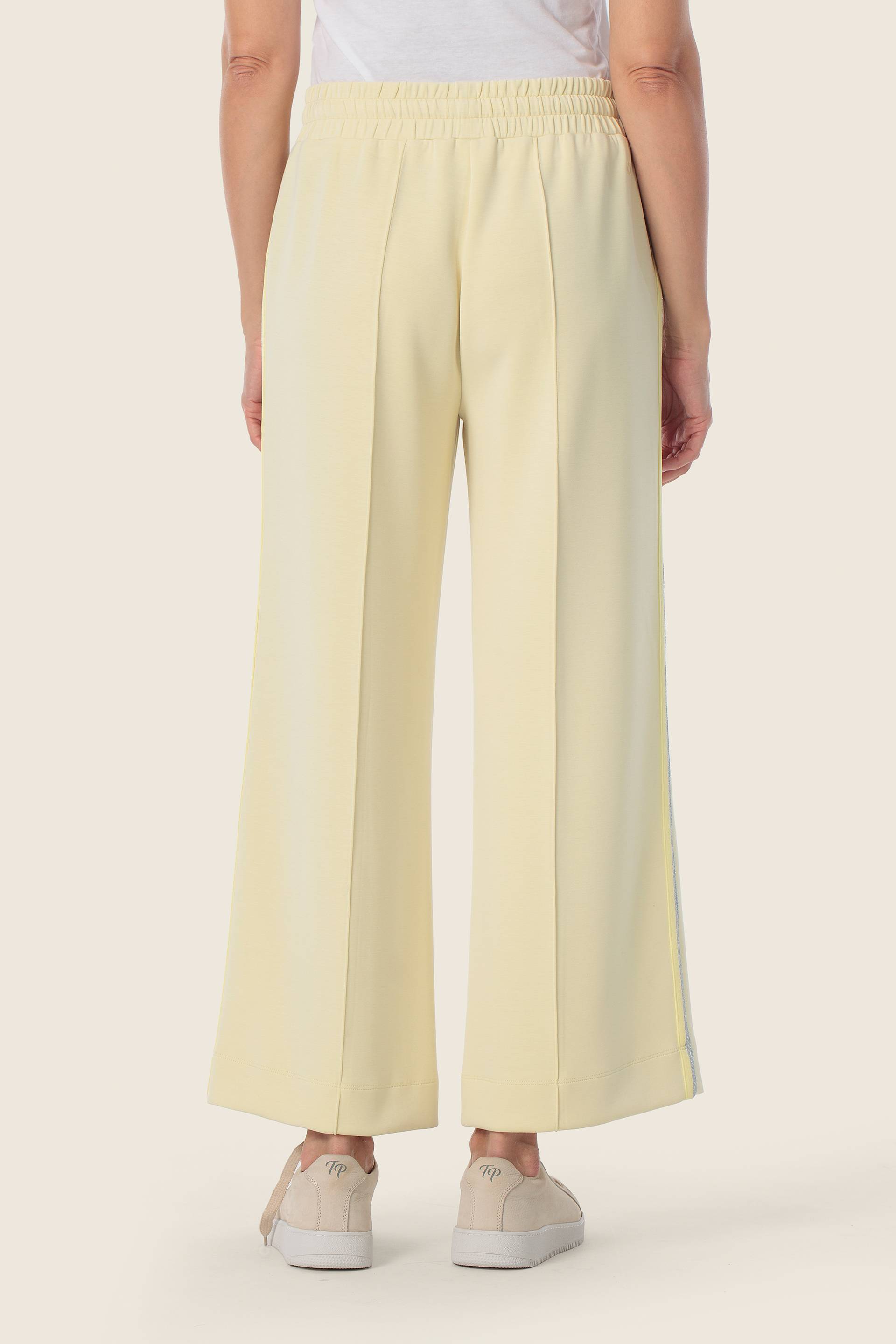 Scuba-Jersey-Hose mit seitlichem Detail