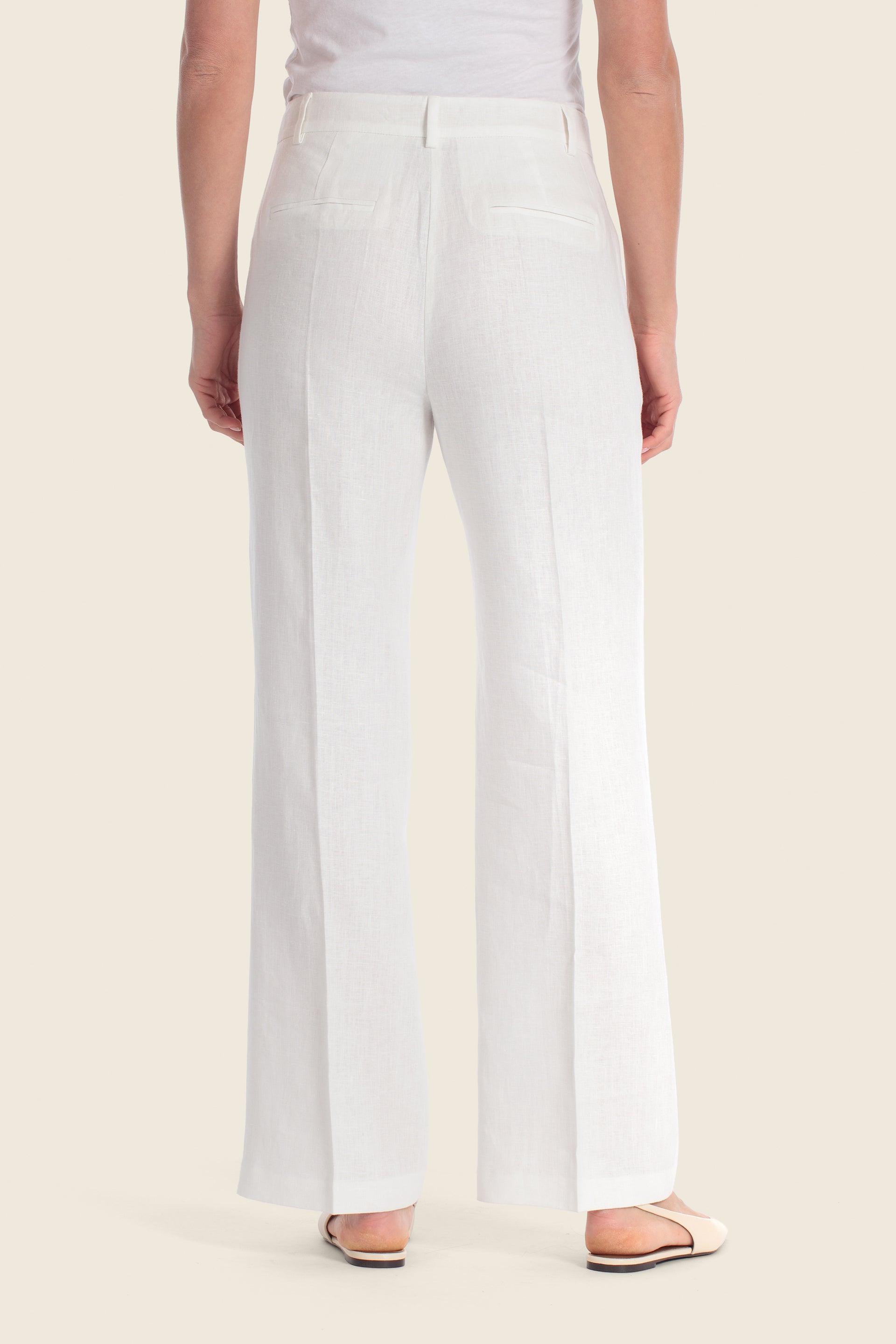 Klassische Leinen-Chino-Hose