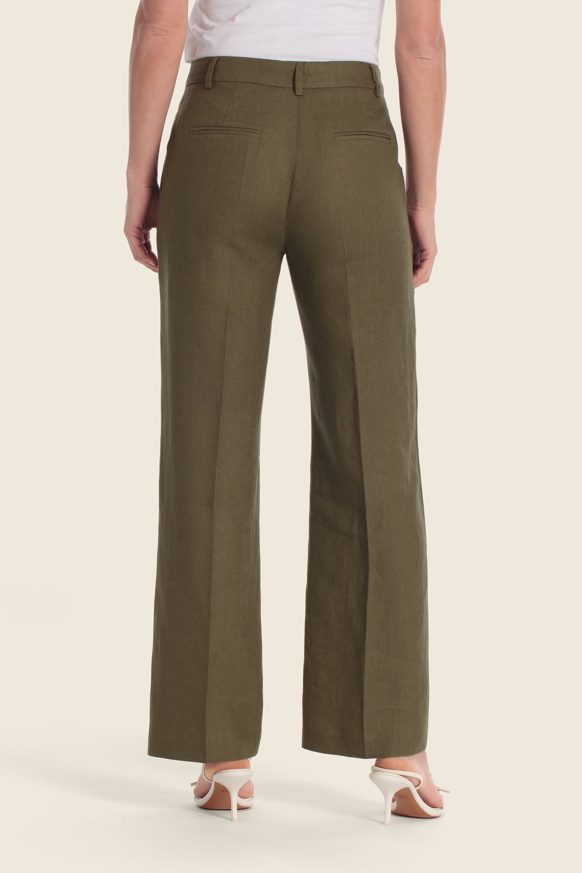 Klassische Leinen-Chino-Hose