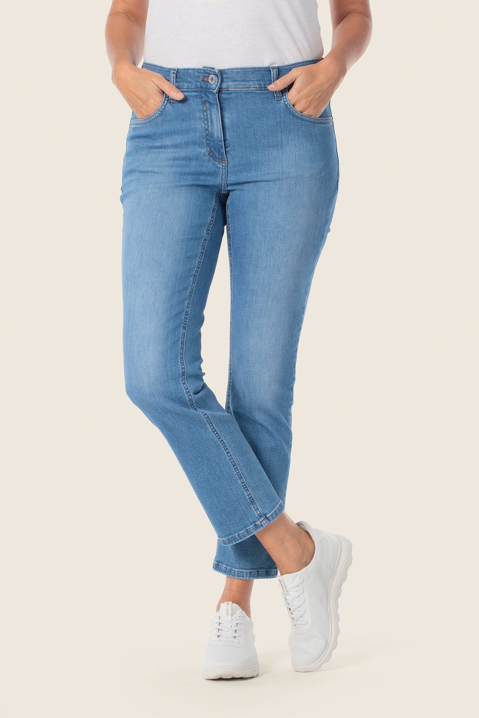 5 Pocket Jeans aus Baumwoll Mix von GERRY WEBER