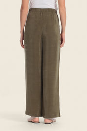 Chinos aus Tencel™-Mischgewebe mit elastischem Bund