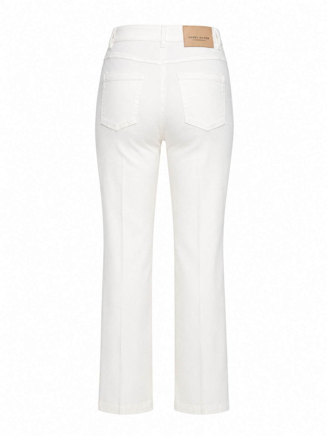 Chino-Hose mit geradem Bein und Stretchanteil