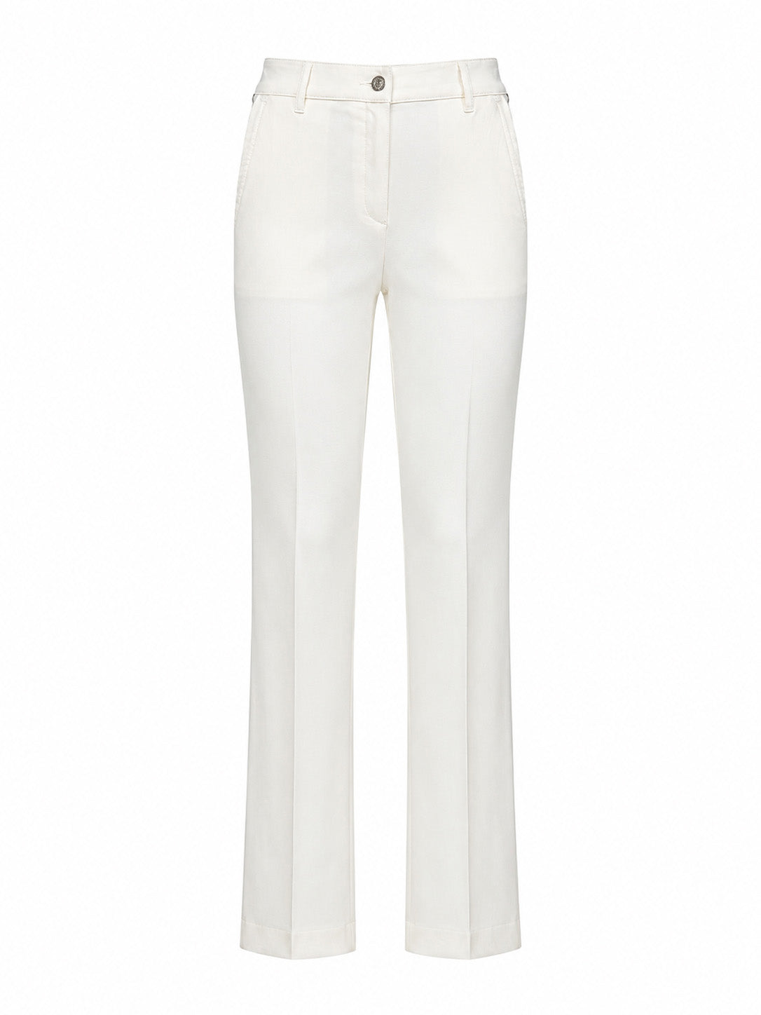 Chino-Hose mit geradem Bein und Stretchanteil