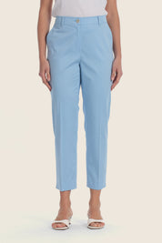 Schmale Chino Hose aus Baumwolle