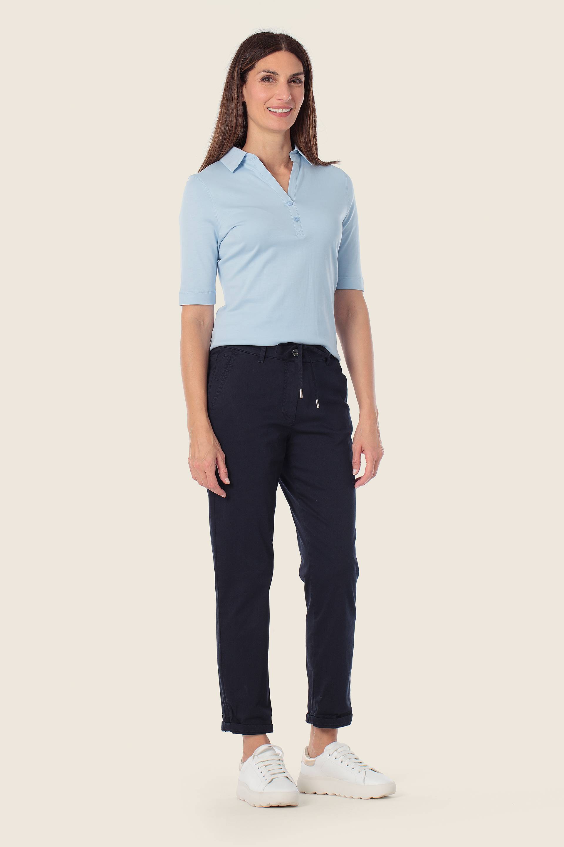 Leichte Stoffhose mit Schnur von GERRY WEBER