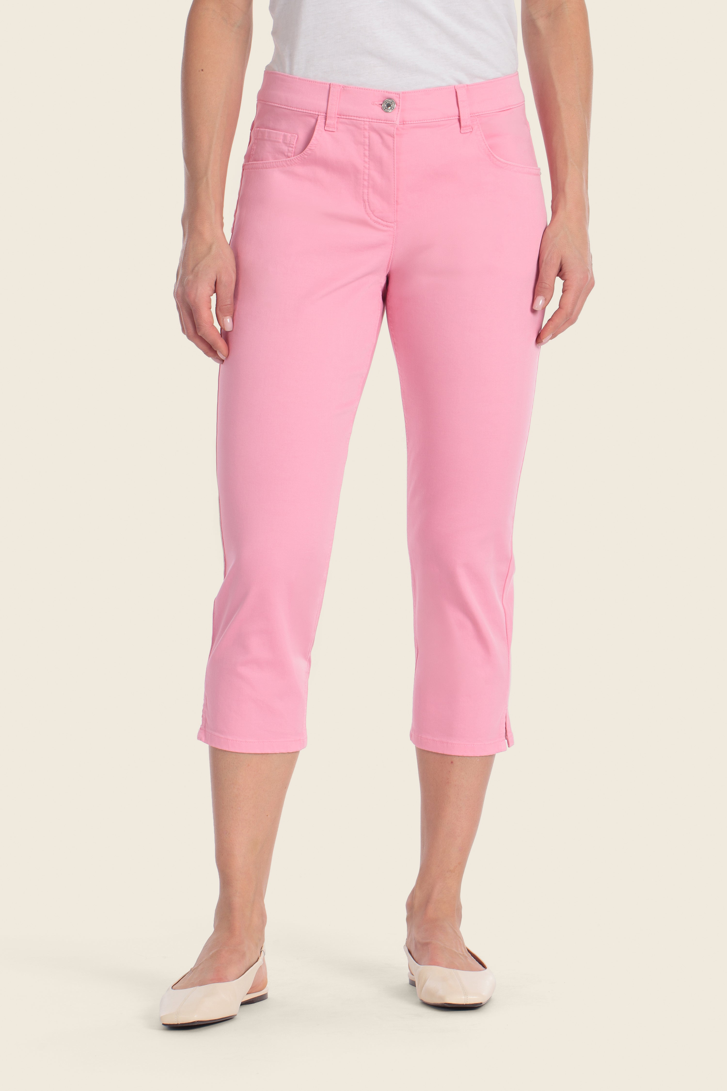 Soline Caprihose aus Stretch-Baumwolle