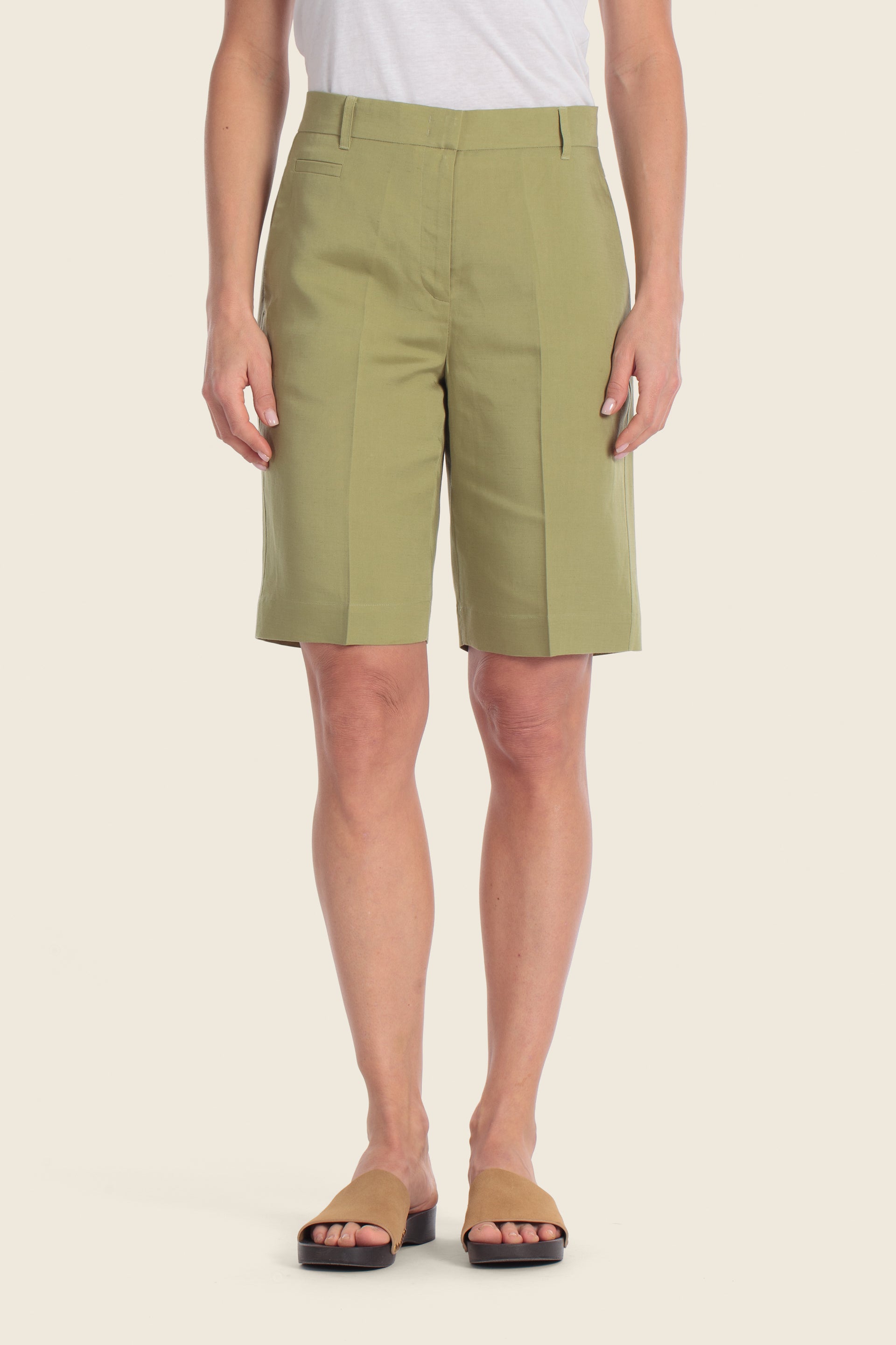 Chino-Bermudashorts aus Tencel™-Mischung