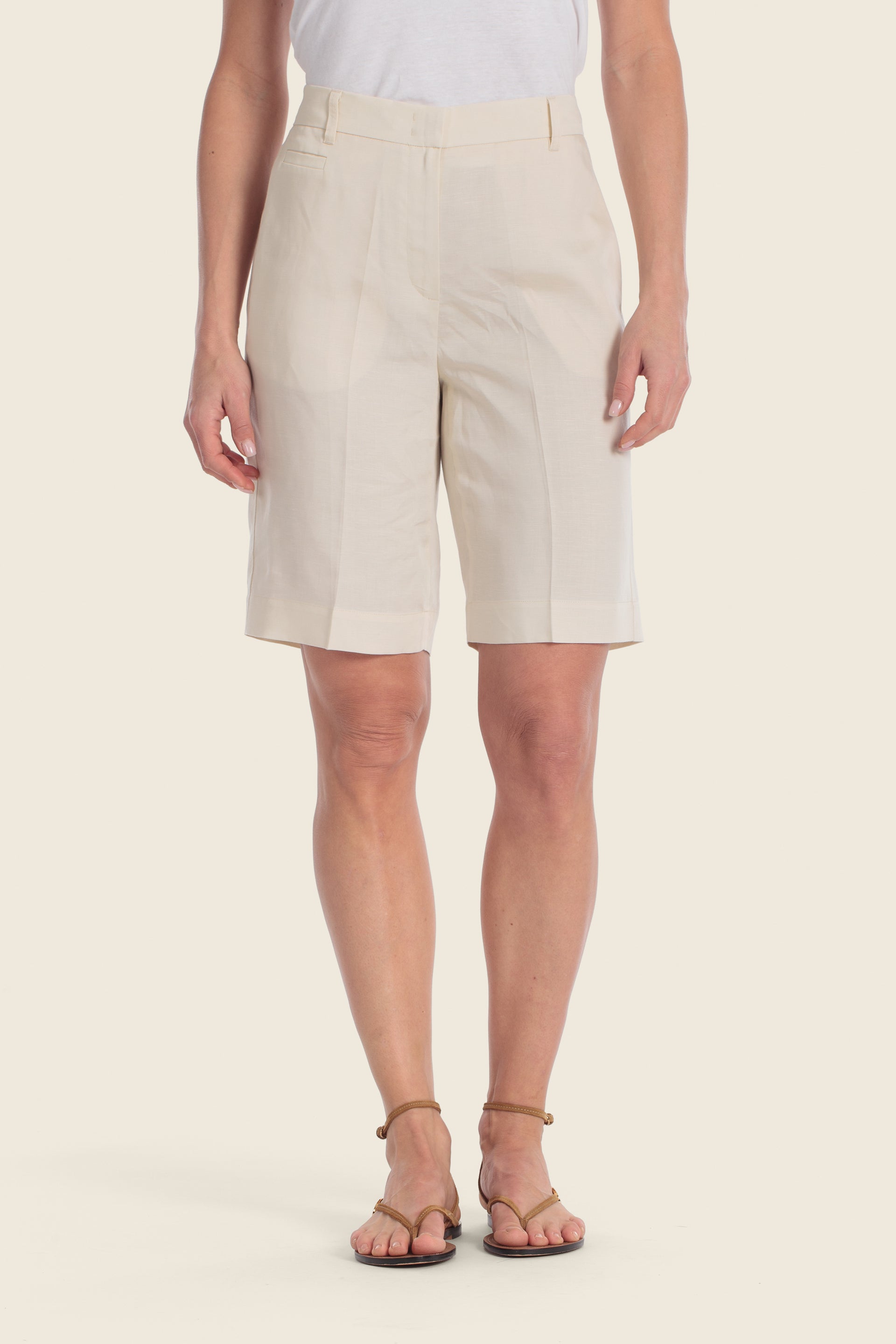 Chino-Bermudashorts aus Tencel™-Mischung
