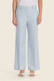 Chino-Hose aus Leinen-Baumwolle