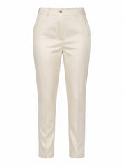 Schmal geschnittene Chino-Hose mit Stretchanteil
