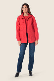 Leichter Funktionsparka mit Kapuze