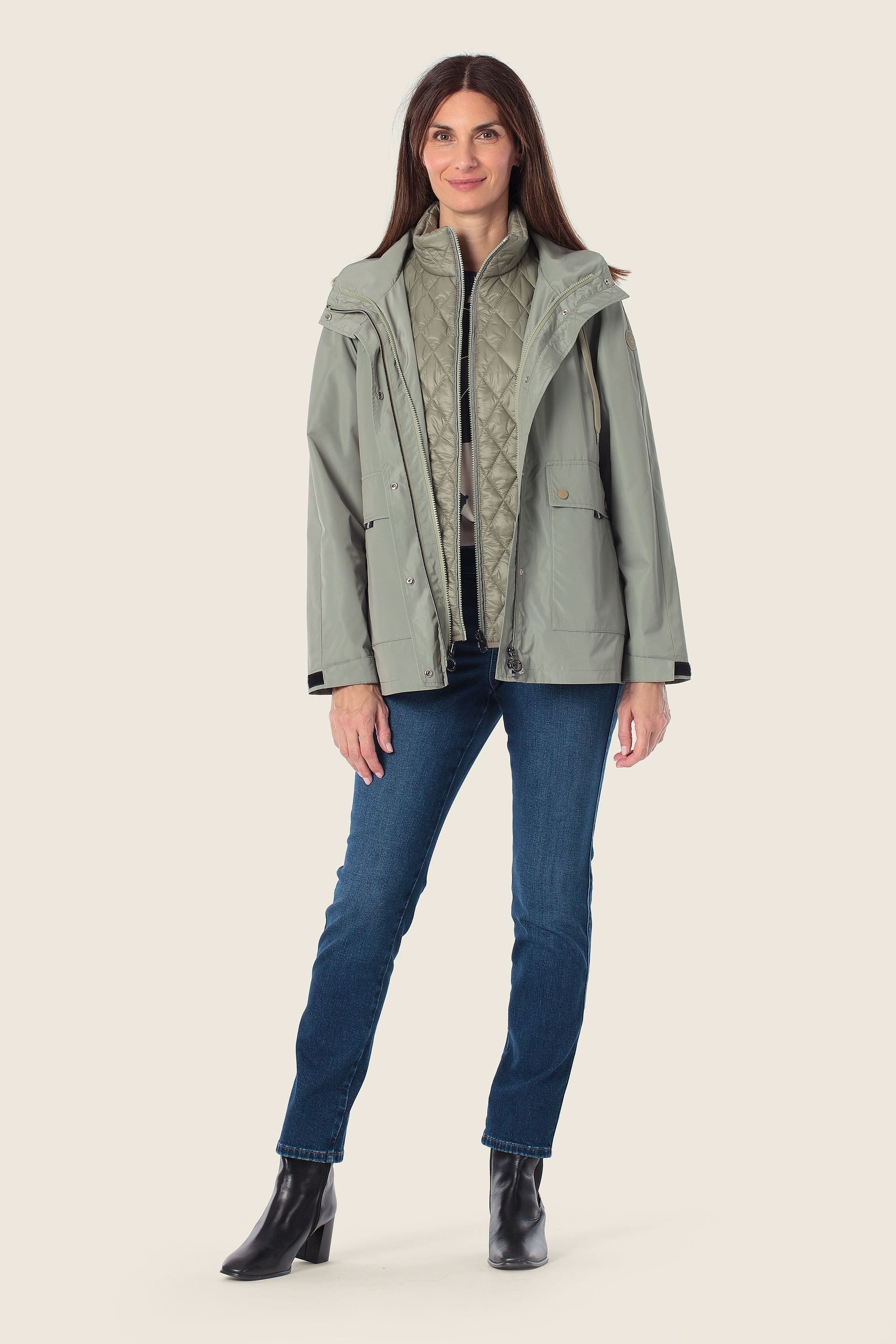 2 in 1 Jacke mit integrierter Steppweste von GERRY WEBER