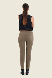 Schmale Strickhose zum Hineinschlüpfen, Meeresgrün