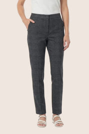 Karierte Hose mit klassischer Eleganz von GERRY WEBER